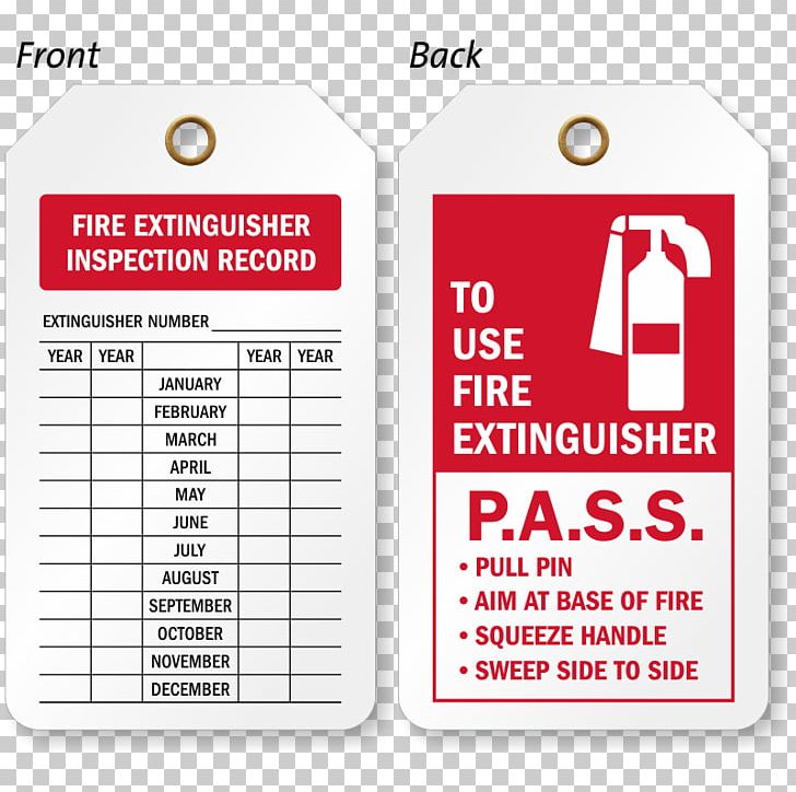 Fire Extinguishers Label Inspection Sticker PNG, Clipart, 2018, Area, Brand, Card Stock, Fire Free PNG Download
