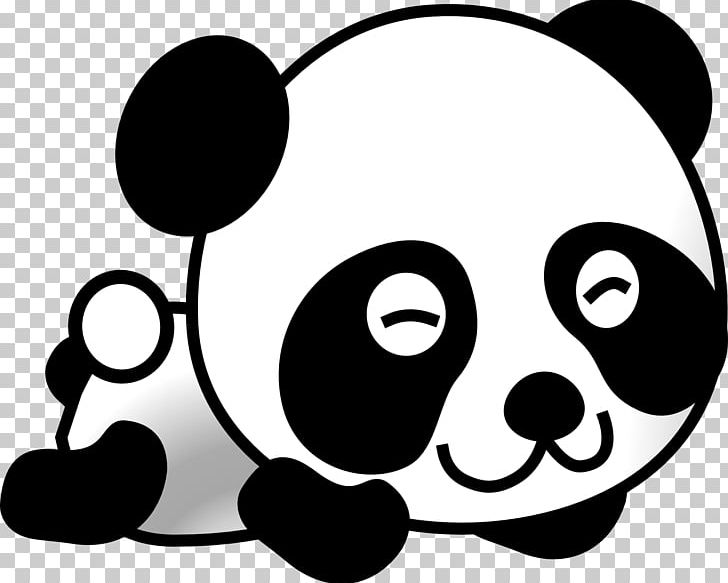 Giant Panda Bear Cuteness PNG, Clipart, Animal, Animals, Artwork, Bear, Black Free PNG Download