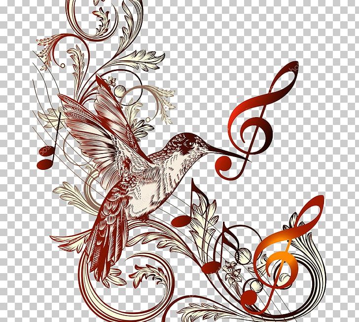 Musical Note Clef Drawing PNG, Clipart, Art, Artwork, Background, Beak, Bird Free PNG Download