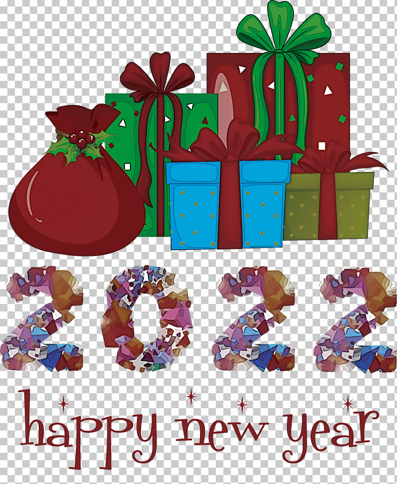 2022 Happy New Year 2022 2022 New Year PNG, Clipart, Basket, Bauble, Christmas Day, Christmas Ornament M, Gift Free PNG Download