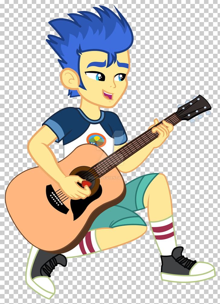 Flash Sentry Acoustic Guitar Twilight Sparkle PNG, Clipart, Cartoon, Deviantart, Equestria, Equestria Girls, Fictional Character Free PNG Download