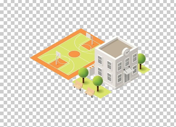 Schoolyard Building Illustration PNG, Clipart, Angle, Area, Basketball, Basketball Hoop, Basketball Logo Free PNG Download