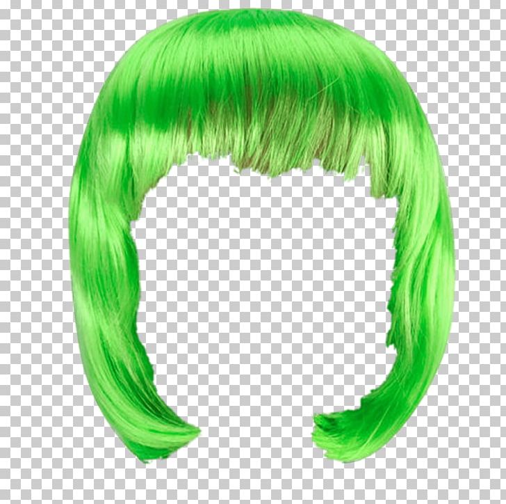 Wig Green Bob PNG, Clipart, Clothes, Wigs Free PNG Download