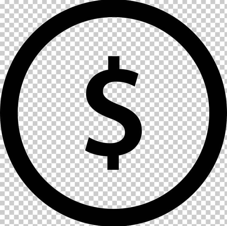Dollar Sign United States Dollar Computer Icons PNG, Clipart, Area, Black And White, Brand, Circle, Computer Icons Free PNG Download