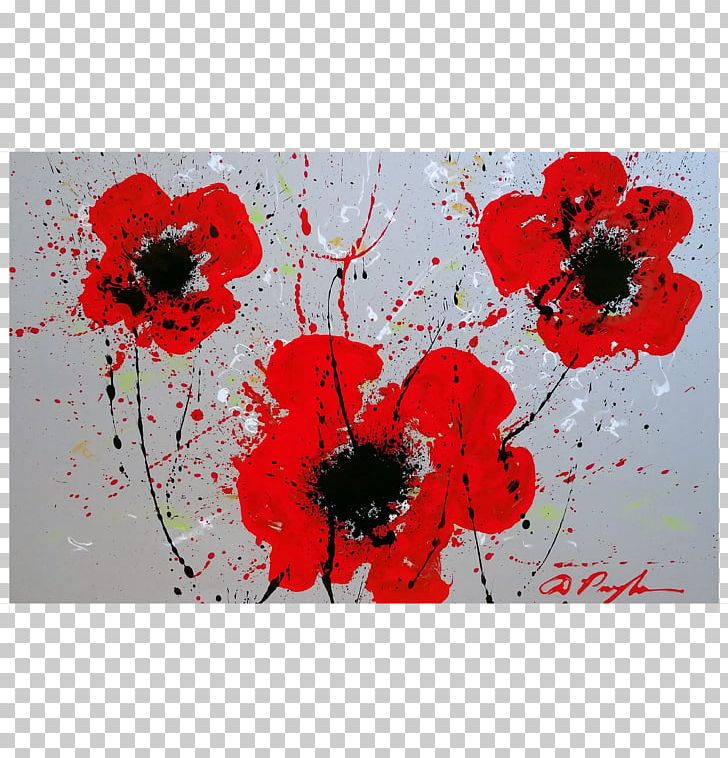 Acrylic Paint Floral Design Modern Art PNG, Clipart, 1004, Acrylic Paint, Acrylic Resin, Art, Coquelicot Free PNG Download