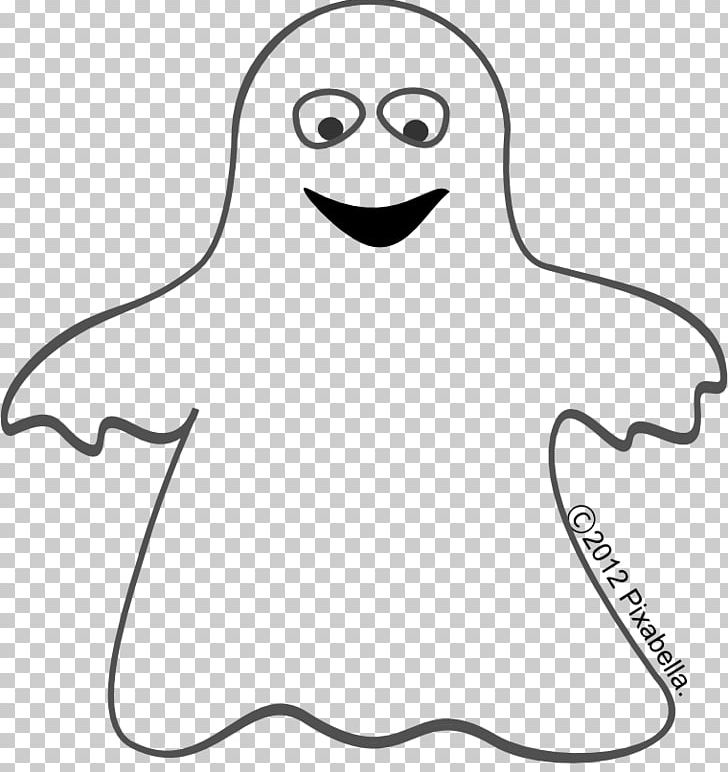 Casper Ghost Black And White PNG, Clipart, Area, Beak, Black, Black And White, Blog Free PNG Download