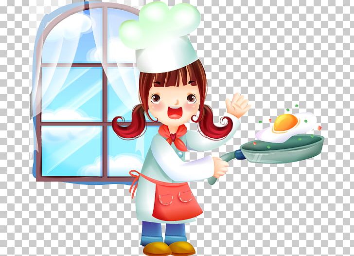 Fried Egg Cook Food Illustration PNG, Clipart, Ai Vector Material, Baby Toys, Cartoon, Chef, Chef Cook Free PNG Download