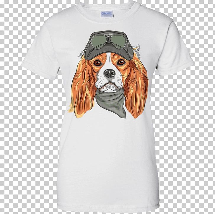 Long-sleeved T-shirt Dog Hoodie PNG, Clipart, Active Shirt, Cavalier King Charles, Cavalier King Charles Spaniel, Clothing, Clothing Accessories Free PNG Download