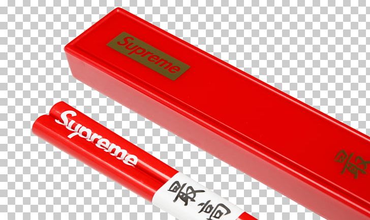 Supreme Chopsticks Product Red Color PNG, Clipart, Chopsticks, Color, Hardware, Red, Stadium Goods Free PNG Download