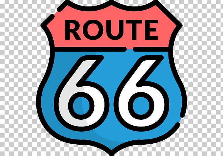U.S. Route 66 Road Delgadillo's Route 66 Gift Shop Sticker PNG, Clipart, Area, Artwork, Brand, Decal, Flaticon Free PNG Download