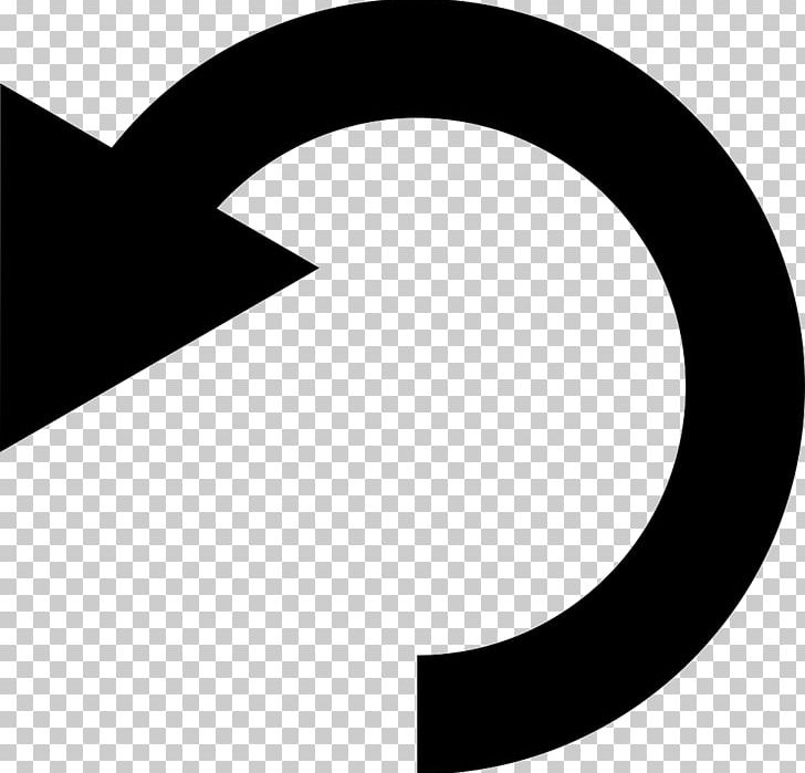 Computer Icons Undo Arrow PNG, Clipart, Angle, Arrow, Black, Black And White, Brand Free PNG Download