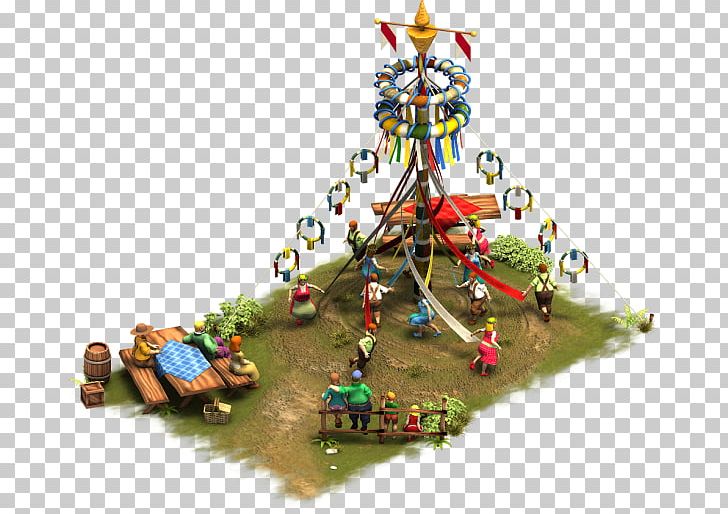 Arbre De Mai Christmas Tree Forge Of Empires Maypole PNG, Clipart, 2016, 2017, Amusement Park, Building, Christmas Decoration Free PNG Download