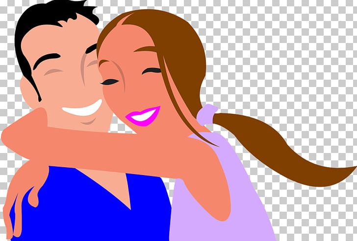 Smiley Couple PNG, Clipart, Arm, Boy, Cartoon, Child, Conversation Free PNG Download