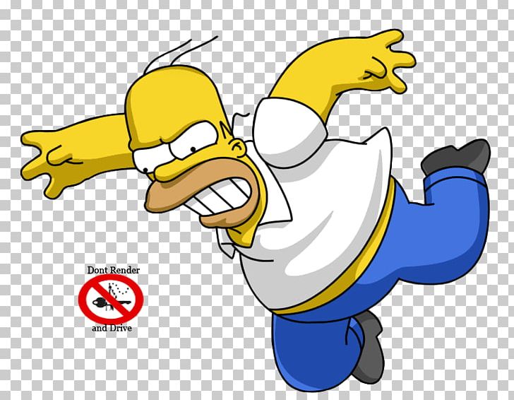 Homer Simpson Milhouse Van Houten Marge Simpson Maggie Simpson Lisa Simpson PNG, Clipart, Bart Simpson, Beak, Bird, Cartoon, Character Free PNG Download