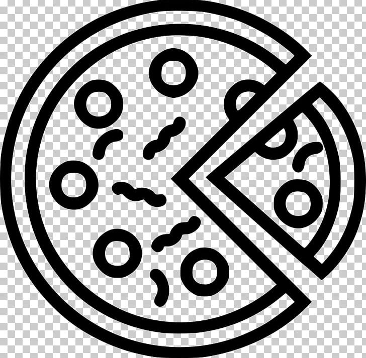 Pizza Hamburger Salami Food Restaurant PNG, Clipart, Area, Black And White, Brand, Circle, Computer Icons Free PNG Download