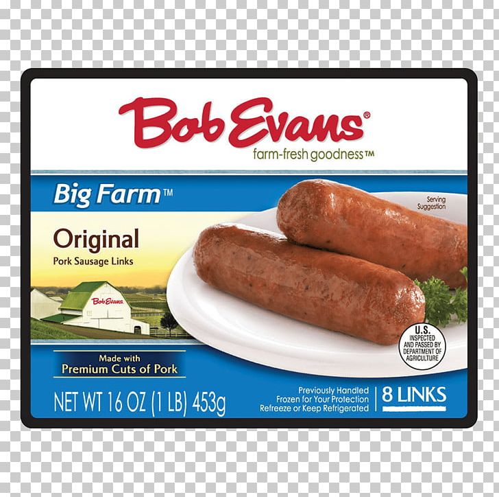 Breakfast Sausage Frankfurter Würstchen Thuringian Sausage Bockwurst PNG, Clipart, Animal Source Foods, Bob Evans Restaurants, Bockwurst, Bratwurst, Braunschweiger Free PNG Download