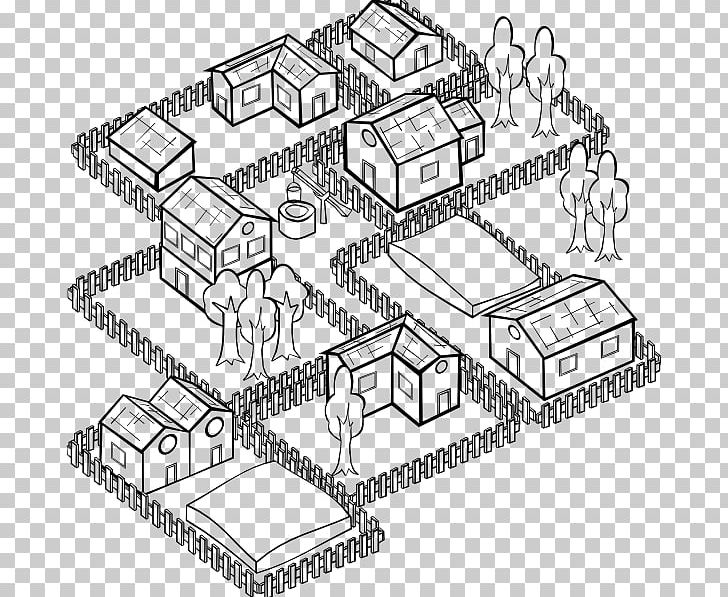 Village Art PNG, Clipart, Angle, Area, Art, Artwork, Black And White Free PNG Download