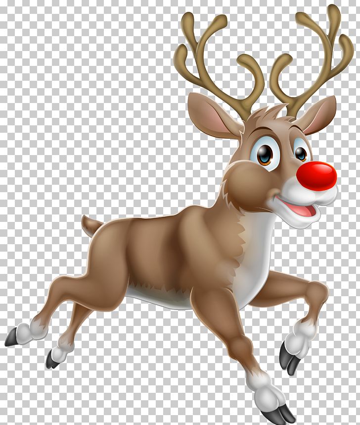 Rudolph Santa Claus S Reindeer Png Clipart Antler Cartoon Christmas Christmas Clipart Christmas Ornament Free Png Download