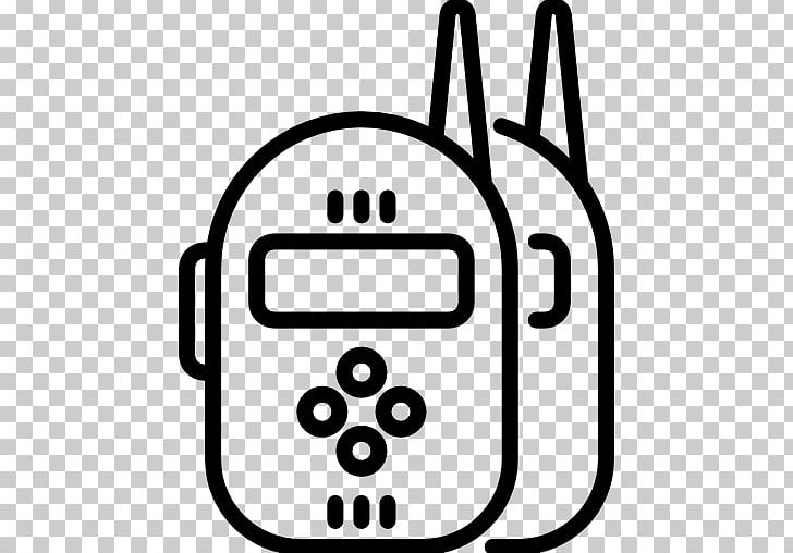Walkie-talkie بی‌سیم Computer Icons Encapsulated PostScript PNG, Clipart, Area, Black And White, Communication, Computer Icons, Connection Free PNG Download