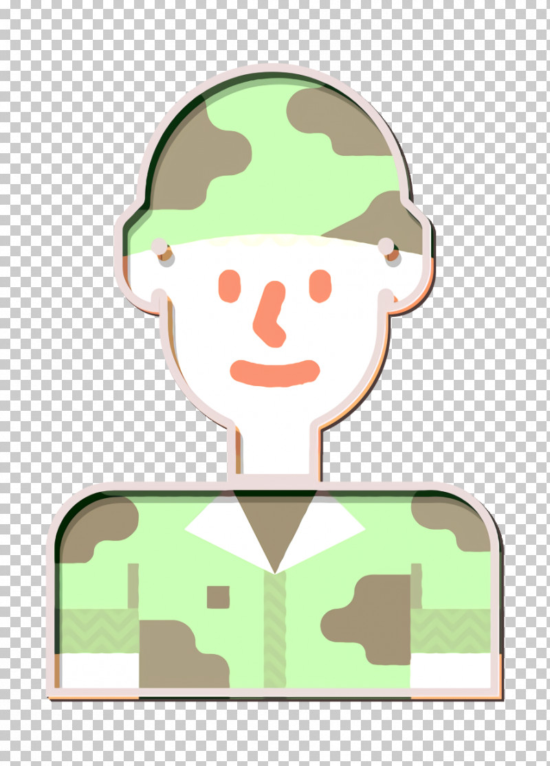 Military Icon Soldier Icon PNG, Clipart, Behavior, Cartoon, Green, Human, Meter Free PNG Download