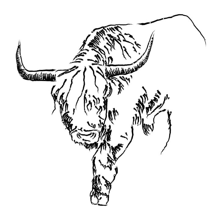 Cattle Taurus Drawing Bull PNG, Clipart, Arm, Art, Artwork, Astrological Sign, Black Free PNG Download