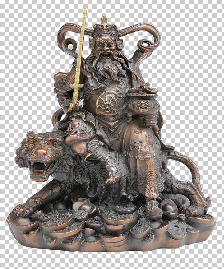 Investiture Of The Gods Statue Caishen Deity PNG, Clipart, Antique, Brass, Brass Element, Brass Knuckle, Brass Knuckles Free PNG Download