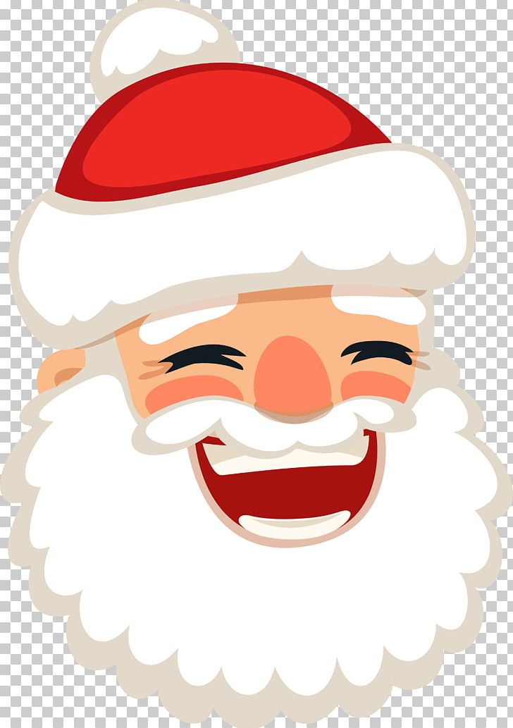 Santa Claus Laughter Christmas PNG, Clipart, Adobe Illustrator, Art, Cartoon, Cartoon Santa Claus, Cheek Free PNG Download