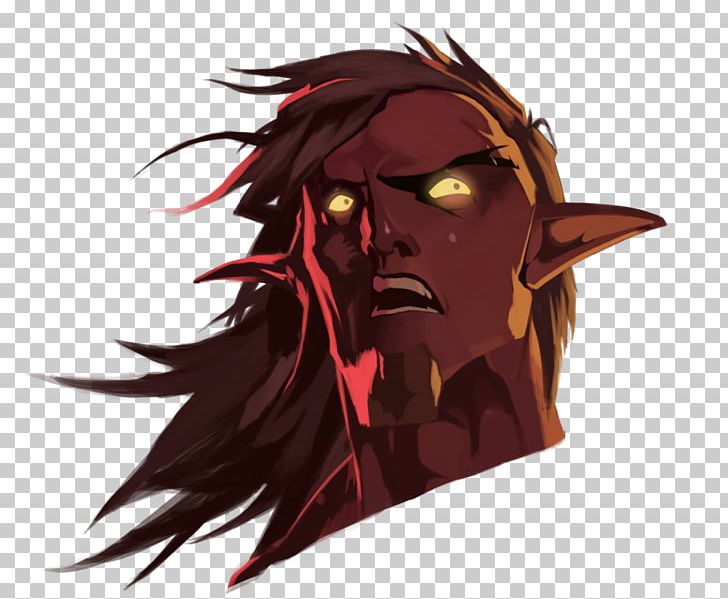 Demon Cartoon Long Hair Legendary Creature PNG, Clipart, Brown Hair, Cartoon, Demon, Fantasy, Fictional Character Free PNG Download