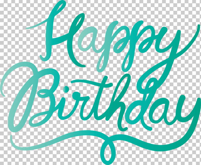 Birthday Calligraphy Happy Birthday Calligraphy PNG, Clipart, Birthday Calligraphy, Calligraphy, Happy Birthday Calligraphy, Line, Teal Free PNG Download