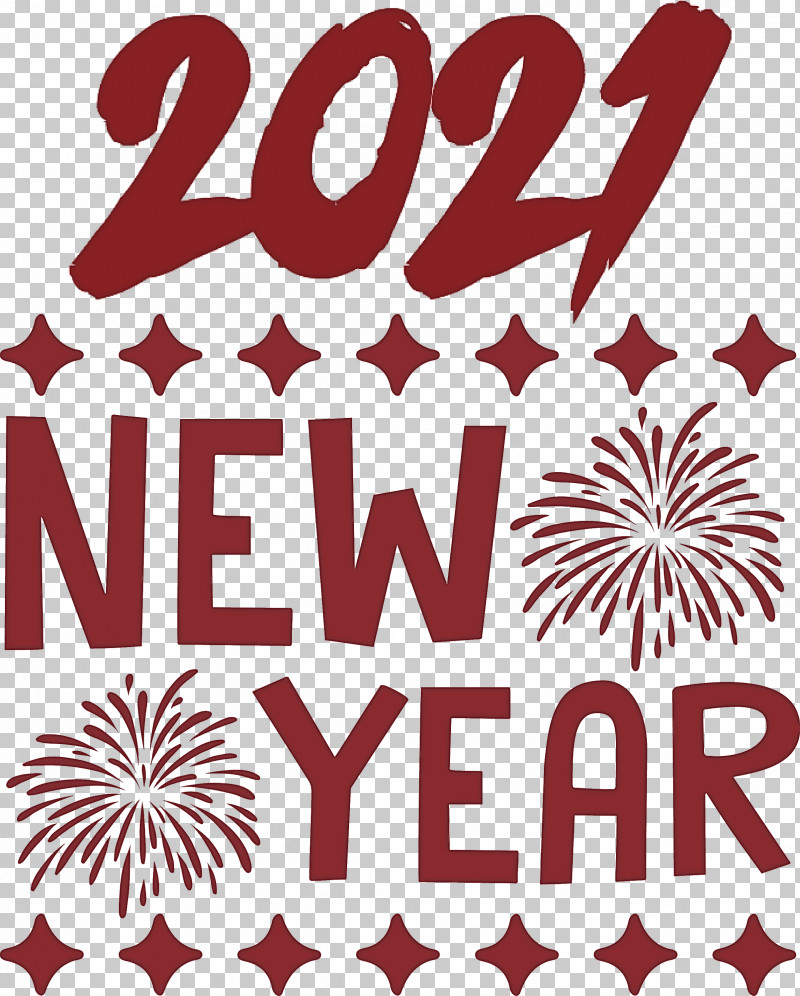 2021 New Year Happy New Year PNG, Clipart, 2021 New Year, Flower, Geometry, Happy New Year, Line Free PNG Download