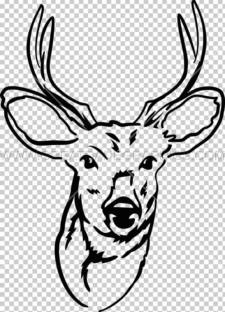 Elk Reindeer Antler Drawing PNG, Clipart, Antler, Artwork, Black And White, Deer, Drawing Free PNG Download