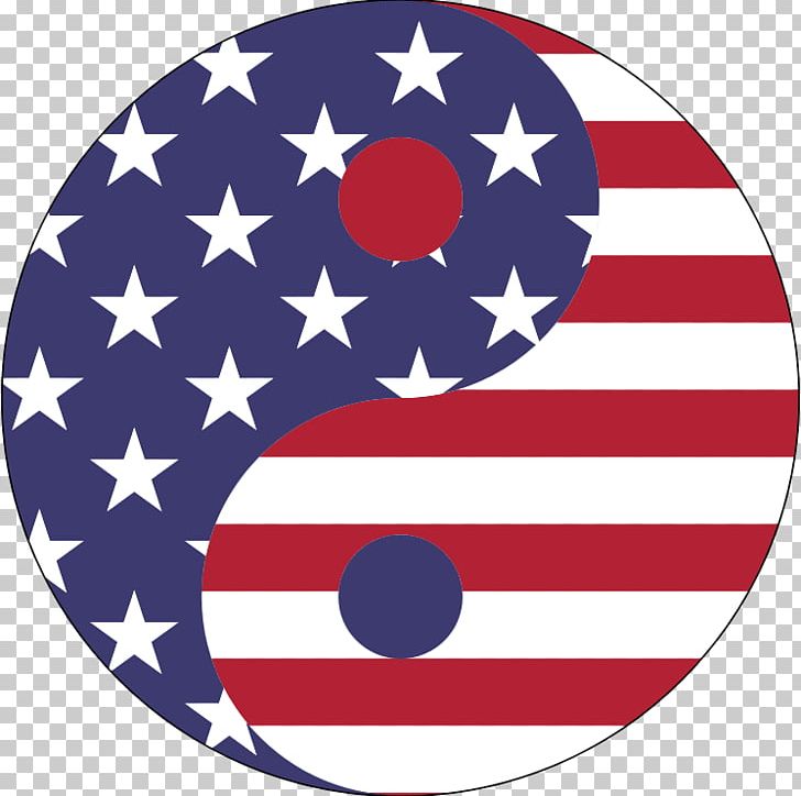 Yin And Yang Flag Of The United States Symbol PNG, Clipart, Area, Blue, Chinese Dragon, Circle, Computer Icons Free PNG Download