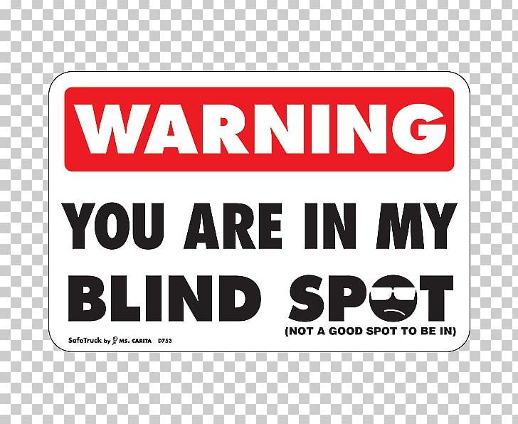 Logo Label Sticker Signage Vehicle Blind Spot PNG, Clipart, Area, Blindspot, Brand, Citizens Band Radio, Label Free PNG Download