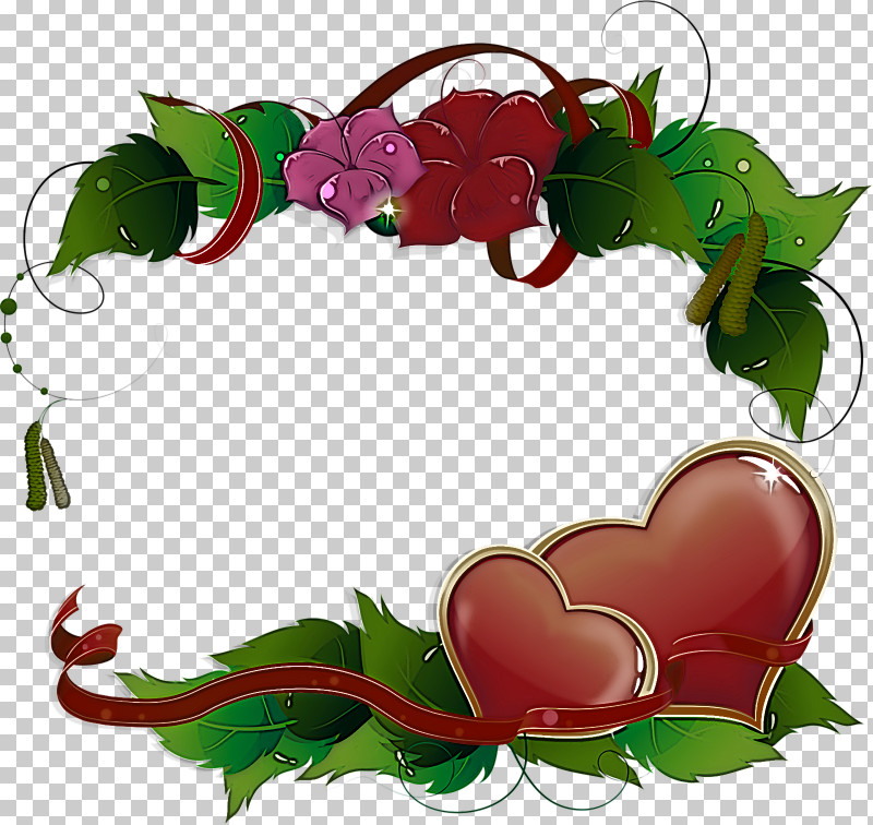 Flower Heart Valentines Day PNG, Clipart, Flower, Flower Heart, Holly, Leaf, Ornament Free PNG Download
