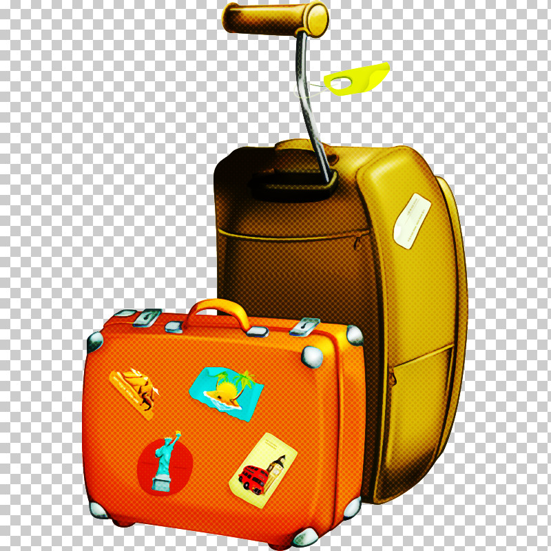 Orange PNG, Clipart, Bag, Baggage, Cartoon, Hand Luggage, Orange Free PNG Download