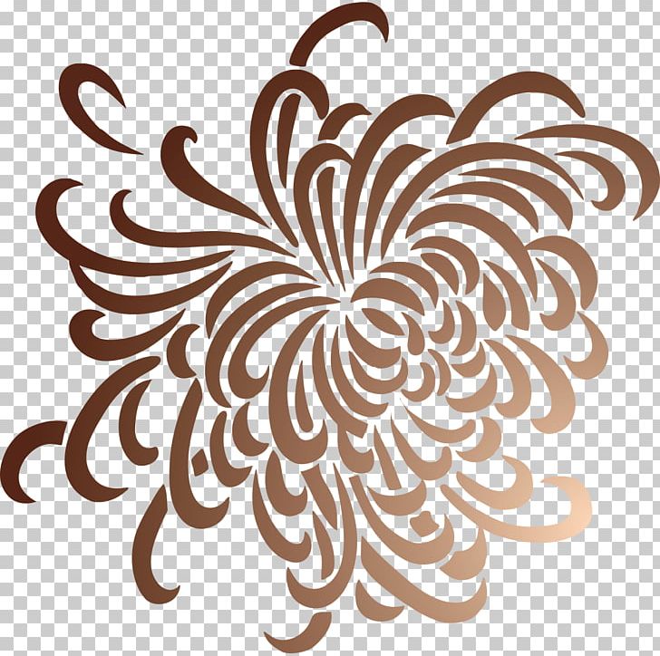 Chrysanthemum PNG, Clipart, Abstract Pattern, Adobe Illustrator, Black And White, Cdr, Circle Free PNG Download