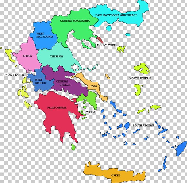 Greece Mapa Polityczna Regions Of Italy PNG, Clipart, Administrative Division, Area, Country, Ecoregion, Europe Free PNG Download