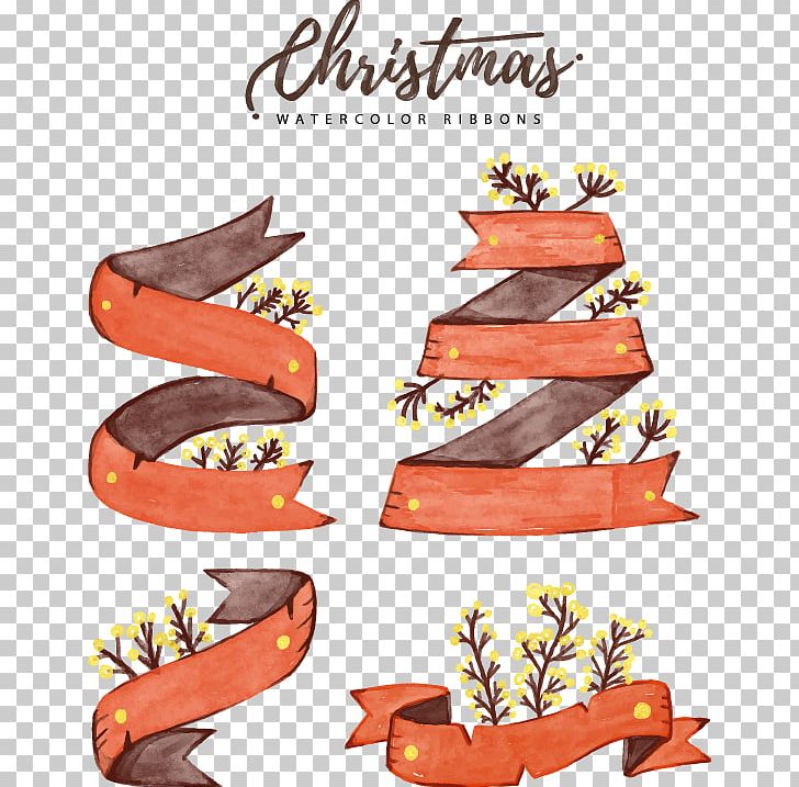 Ribbon Christmas PNG, Clipart, Christmas Ribbon, Designer, Download, Footwear, Free Buckle Png Material Free PNG Download