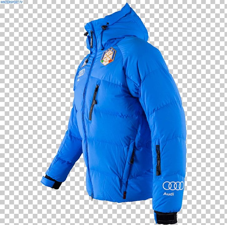 Ski Suit Jacket Kappa Hood Winter Sport PNG, Clipart, Alpine Skiing, Blue, Clothing, Cobalt Blue, Daunenjacke Free PNG Download