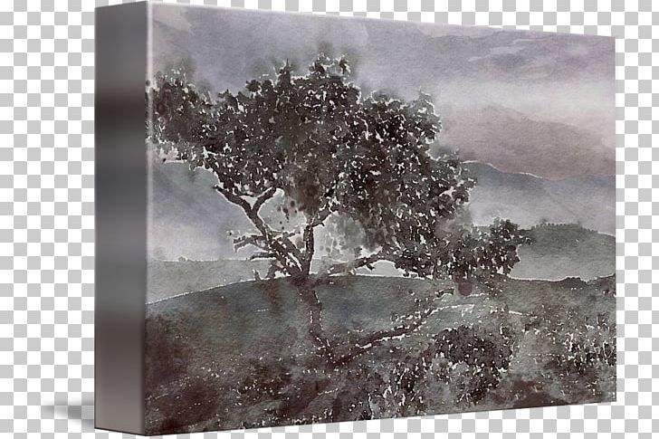 Mountain View Painting Wall Decal Tree Wood PNG, Clipart, Landscape, M083vt, Mist, Mountain View, Painting Free PNG Download