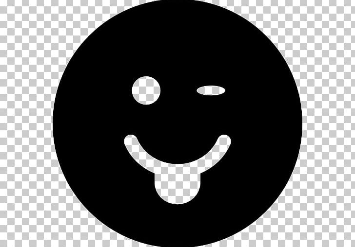 Emoticon DACOR. Computer Icons Wink PNG, Clipart, Black, Black And White, Circle, Computer Icons, Dacor Free PNG Download