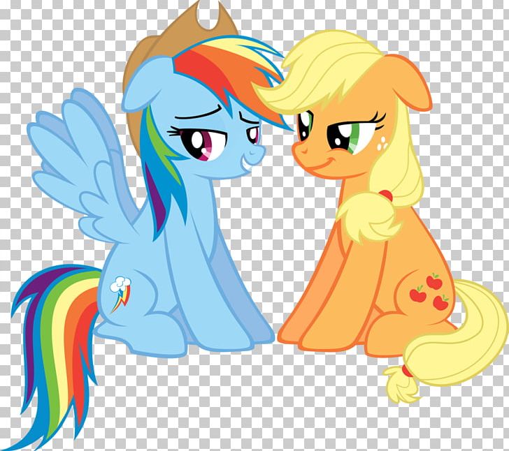 My Little Pony Rainbow Dash Applejack Horse PNG, Clipart, Animals, Anime, Appledash, Art, Cartoon Free PNG Download