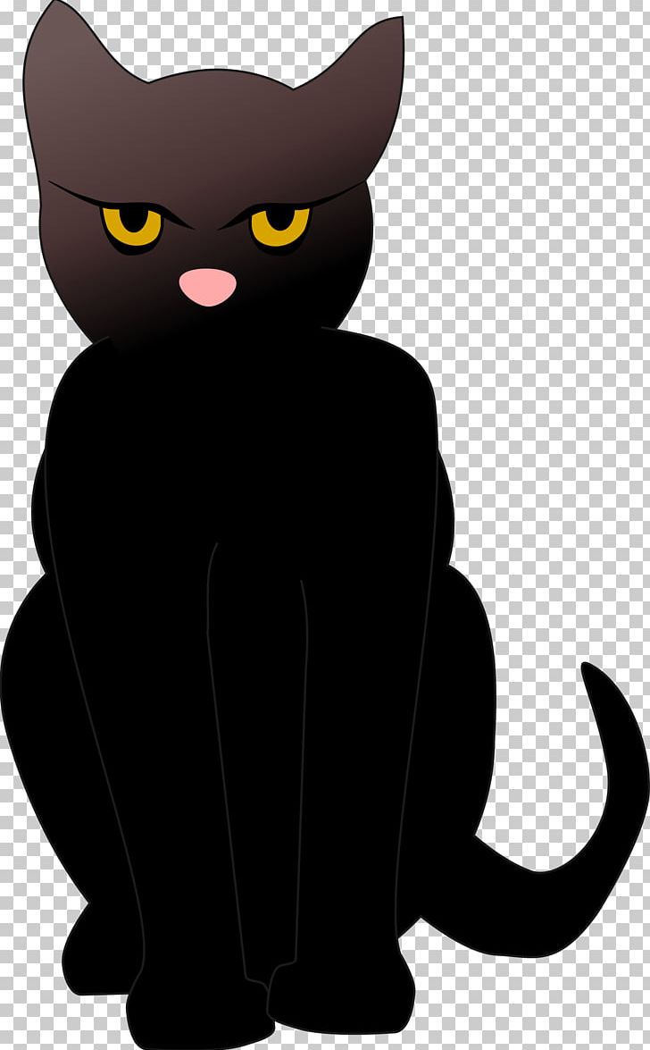 Black Cat Kitten PNG, Clipart, Angry Animal, Animals, Black, Black Cat, Bombay Free PNG Download