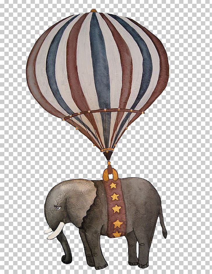 Hot Air Ballooning Indian Elephant PNG, Clipart, 0506147919, Air, Air Balloon, Air Vector, Animal Free PNG Download