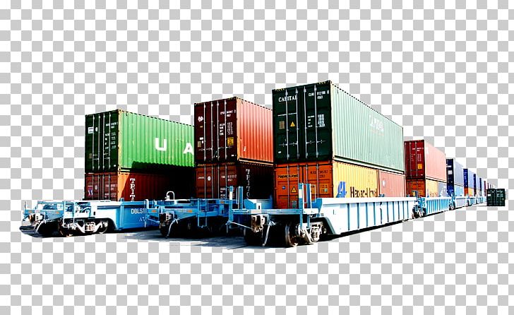 Cargo Rail Transport Shipping Containers Intermodal Container Container Port PNG, Clipart, Cargo, Container Port, Container Ship, Freight Terminal, Freight Transport Free PNG Download
