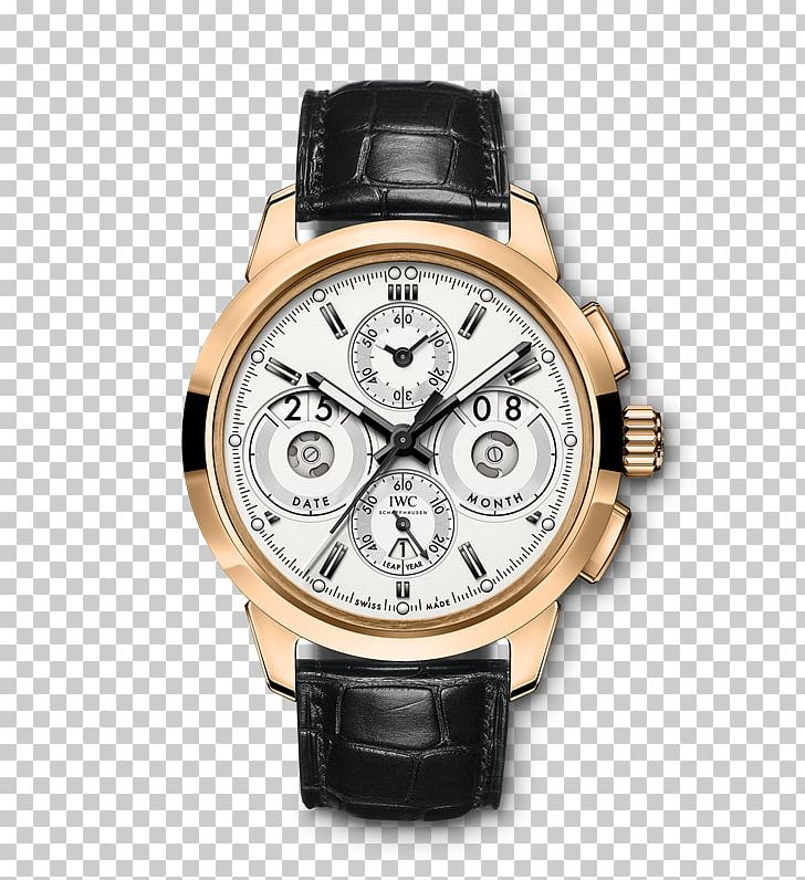 International Watch Company Perpetual Calendar IWC Schaffhausen Chronograph PNG, Clipart, Accessories, Annual Calendar, Brand, Calendar Date, Chronograph Free PNG Download