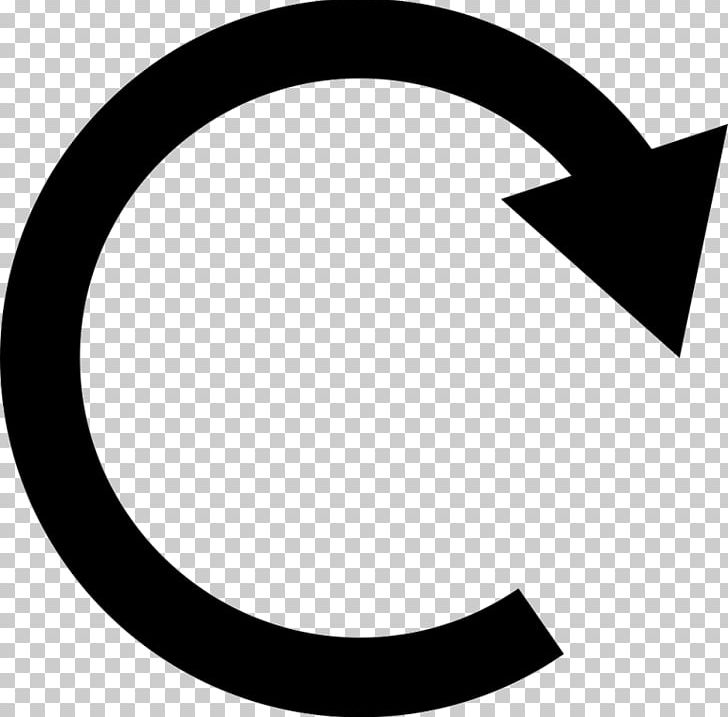 Reset Computer Icons PNG, Clipart, Angle, Area, Black, Black And White, Circle Free PNG Download
