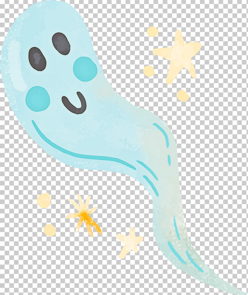 Halloween Ghost PNG, Clipart, Ghost, Halloween, Turquoise Free PNG Download