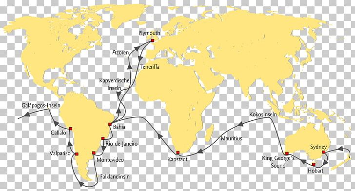 The Voyage Of The Beagle Map Wikipedia Wikimedia Foundation PNG, Clipart, Animal, Area, Charles Darwin, Ecoregion, German Free PNG Download