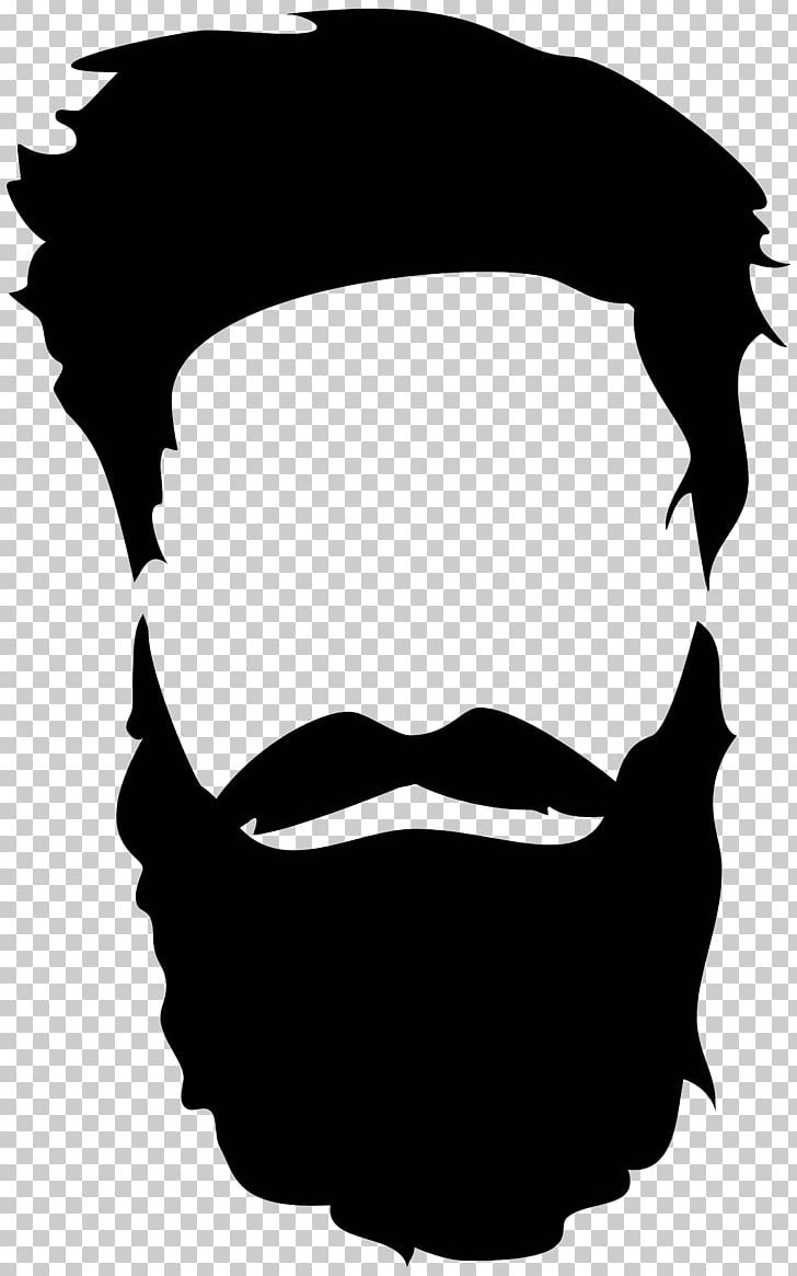 Beard Silhouette PNG, Clipart, Artwork, Beard, Beard And Moustache, Black, Black And White Free PNG Download
